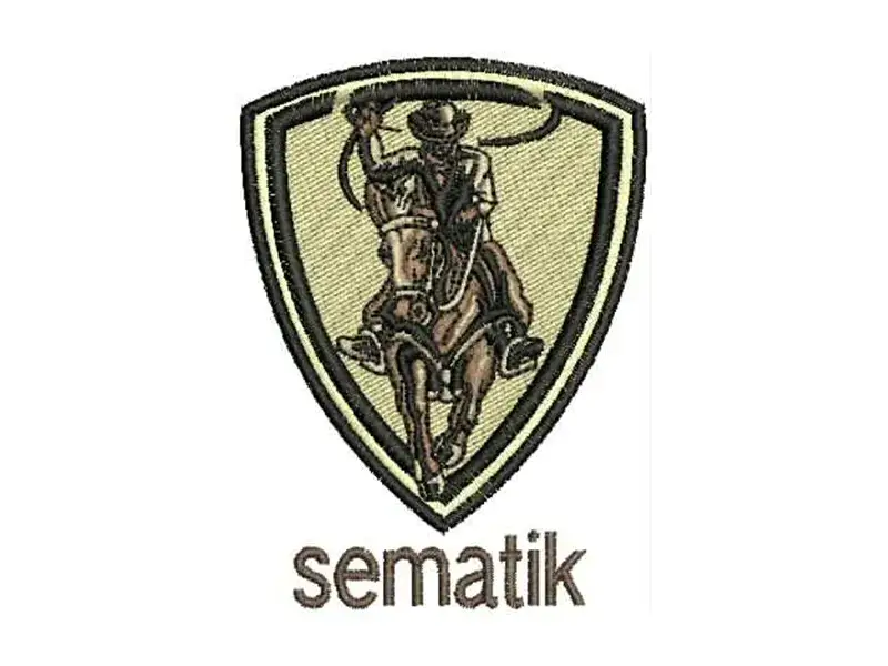 Horse Logo Embroidery